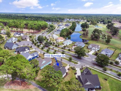 Casual coastal comfort meets a stylishly appointed floor plan on Sea Trail Golf Resort in North Carolina - for sale on GolfHomes.com, golf home, golf lot