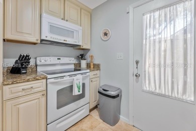 Rare, updated Queens Grant villa with outstanding lagoon view on Palmetto Dunes Golf Course and Resort in South Carolina - for sale on GolfHomes.com, golf home, golf lot