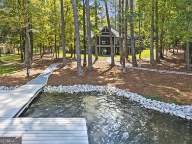 Stunning Lakefront Luxury Home in Reynolds Landing with Sunset on Reynolds Lake Oconee - The Landing in Georgia - for sale on GolfHomes.com, golf home, golf lot