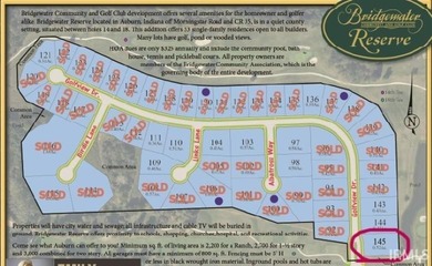 New Lot located within Bridgewater Reserve. Views of fairway 15! on Bridgewater Golf Club in Indiana - for sale on GolfHomes.com, golf home, golf lot