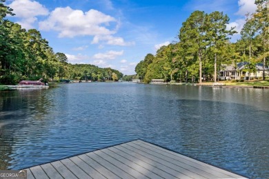 Stunning Lakefront Luxury Home in Reynolds Landing with Sunset on Reynolds Lake Oconee - The Landing in Georgia - for sale on GolfHomes.com, golf home, golf lot