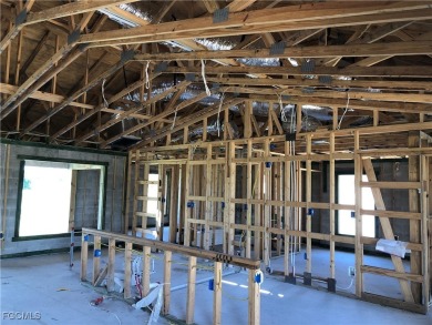 Unfinished construction on Coral Oak Public Golf Course - 4 on Burnt Store Golf Club in Florida - for sale on GolfHomes.com, golf home, golf lot