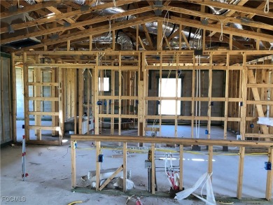 Unfinished construction on Coral Oak Public Golf Course - 4 on Burnt Store Golf Club in Florida - for sale on GolfHomes.com, golf home, golf lot