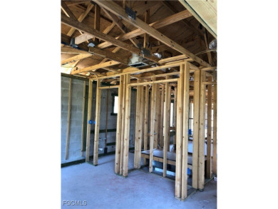Unfinished construction on Coral Oak Public Golf Course - 4 on Burnt Store Golf Club in Florida - for sale on GolfHomes.com, golf home, golf lot