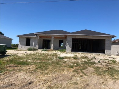 Unfinished construction on Coral Oak Public Golf Course - 4 on Burnt Store Golf Club in Florida - for sale on GolfHomes.com, golf home, golf lot