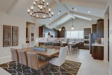 Expansive great room and dining area with optional vaulted on Verrado Golf Club - Victory in Arizona - for sale on GolfHomes.com, golf home, golf lot