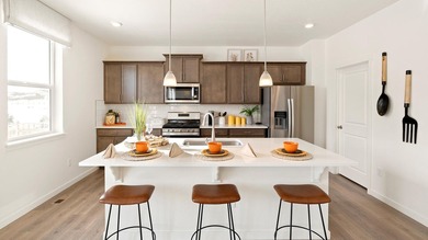 The Bridgeport is a Gorgeous 2-story home offering 4 bedrooms, 2 on Riverdale Golf Club in Colorado - for sale on GolfHomes.com, golf home, golf lot