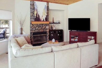 Mountain home for sale on the 6th fairway of Whitehawk Ranch on Whitehawk Ranch Golf Club in California - for sale on GolfHomes.com, golf home, golf lot