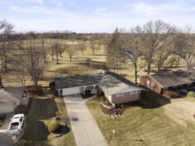 Awesome mid-century ranch w/full walk-out lower level. Overlooks on Mauh-Nah-Tee-See Country Club in Illinois - for sale on GolfHomes.com, golf home, golf lot