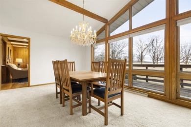 Awesome mid-century ranch w/full walk-out lower level. Overlooks on Mauh-Nah-Tee-See Country Club in Illinois - for sale on GolfHomes.com, golf home, golf lot