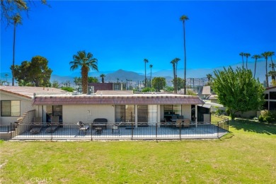 Experience this one-of-a-kind remodeled condo with breathtaking on Cathedral Canyon Golf and Tennis Club in California - for sale on GolfHomes.com, golf home, golf lot