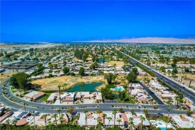 Experience this one-of-a-kind remodeled condo with breathtaking on Cathedral Canyon Golf and Tennis Club in California - for sale on GolfHomes.com, golf home, golf lot