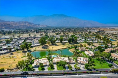 Experience this one-of-a-kind remodeled condo with breathtaking on Cathedral Canyon Golf and Tennis Club in California - for sale on GolfHomes.com, golf home, golf lot