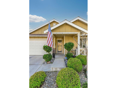 Welcome to this stunning single-level retreat in Greenhorn Creek on Greenhorn Creek Resort in California - for sale on GolfHomes.com, golf home, golf lot