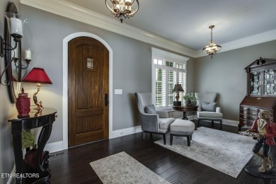 Beautiful custom french country estate that sits on 94 feet of on Wind River Golf Course in Tennessee - for sale on GolfHomes.com, golf home, golf lot