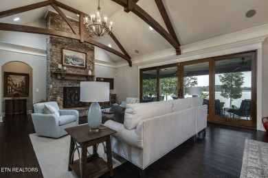 Beautiful custom french country estate that sits on 94 feet of on Wind River Golf Course in Tennessee - for sale on GolfHomes.com, golf home, golf lot