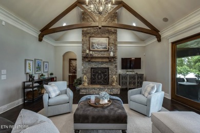 Beautiful custom french country estate that sits on 94 feet of on Wind River Golf Course in Tennessee - for sale on GolfHomes.com, golf home, golf lot