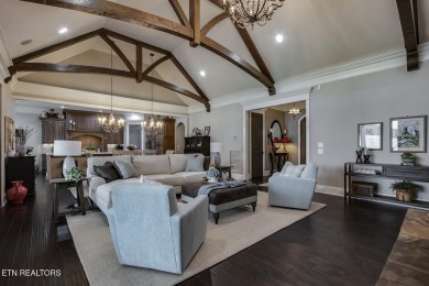 Beautiful custom french country estate that sits on 94 feet of on Wind River Golf Course in Tennessee - for sale on GolfHomes.com, golf home, golf lot