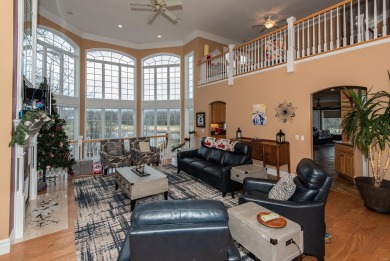 Large 1.5 story house on a spectacular lot backing to Bear Creek on Bear Creek Golf Club in Missouri - for sale on GolfHomes.com, golf home, golf lot