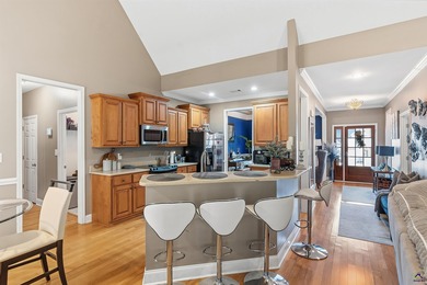 Beautifully maintained and move-in ready, this home is located on Canongate At Healy Point Country Club in Georgia - for sale on GolfHomes.com, golf home, golf lot