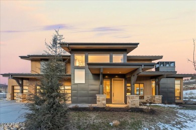 Designed by Otto-Walker Architects, built by Cameo Homes and on Talisker Club At Tuhaye in Utah - for sale on GolfHomes.com, golf home, golf lot