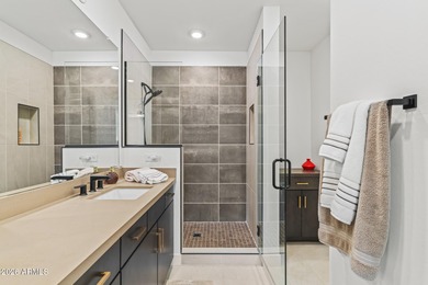 Fabulous first-floor resort style living abounds as this Villa on Sterling Grove Golf & Country Club in Arizona - for sale on GolfHomes.com, golf home, golf lot