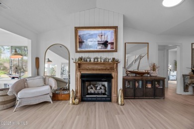Nestled in a serene, nature-filled environment, this beautifully on Harbour Point Golf Club in North Carolina - for sale on GolfHomes.com, golf home, golf lot
