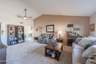 Beautiful Capistrano floor plan located on the 7th fairway of on Grandview Golf Course in Arizona - for sale on GolfHomes.com, golf home, golf lot
