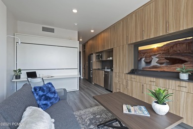 Top-floor residence at Canyon Haus (formerly YotelPad Park City) on Canyons Golf Course in Utah - for sale on GolfHomes.com, golf home, golf lot