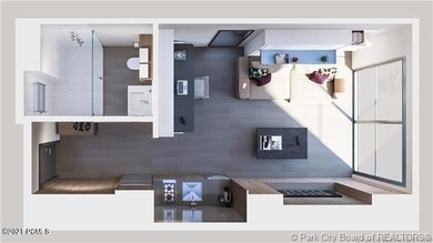 Top-floor residence at Canyon Haus (formerly YotelPad Park City) on Canyons Golf Course in Utah - for sale on GolfHomes.com, golf home, golf lot