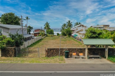 Prime Makaha Beachfront Lot - Build Your Oceanfront Dream Home on Makaha Valley Country Club in Hawaii - for sale on GolfHomes.com, golf home, golf lot