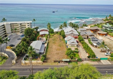 Prime Makaha Beachfront Lot - Build Your Oceanfront Dream Home on Makaha Valley Country Club in Hawaii - for sale on GolfHomes.com, golf home, golf lot
