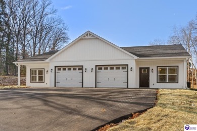 Stylish, functional, low maintenance, new construction and on Doe Valley Country Club in Kentucky - for sale on GolfHomes.com, golf home, golf lot