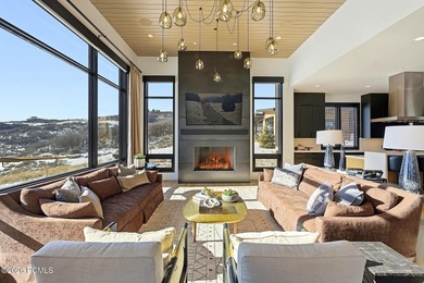 Mountain Contemporary 5 BR residence with elevated design on Talisker Club At Tuhaye in Utah - for sale on GolfHomes.com, golf home, golf lot