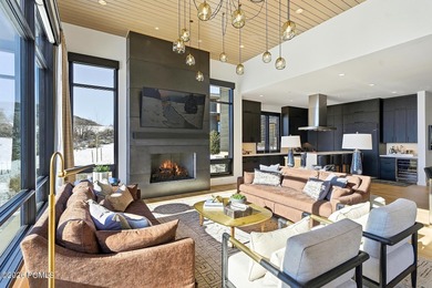 Mountain Contemporary 5 BR residence with elevated design on Talisker Club At Tuhaye in Utah - for sale on GolfHomes.com, golf home, golf lot