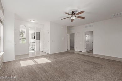 Discover easy living and mountain views at 8754 N White Spruce on Quarry Pines Golf Club  in Arizona - for sale on GolfHomes.com, golf home, golf lot