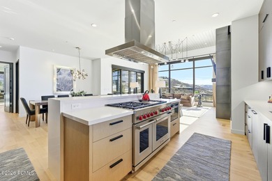 Mountain Contemporary 5 BR residence with elevated design on Talisker Club At Tuhaye in Utah - for sale on GolfHomes.com, golf home, golf lot