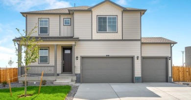 The Holcombe is a Gorgeous 2-story home offering 4 bedrooms, 2.5 on Heritage Todd Creek Golf Club in Colorado - for sale on GolfHomes.com, golf home, golf lot