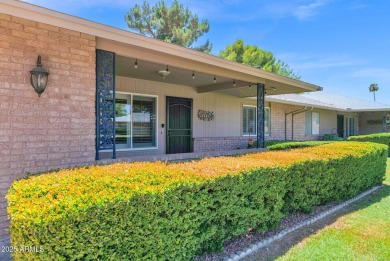 In the heart of Sun City, just steps from the lush Greenbelt and on PalmBrook Country Club in Arizona - for sale on GolfHomes.com, golf home, golf lot