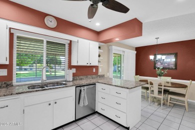 In the heart of Sun City, just steps from the lush Greenbelt and on PalmBrook Country Club in Arizona - for sale on GolfHomes.com, golf home, golf lot