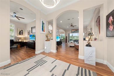 Welcome to this inviting 3-bedroom plus den, 2-bath home located on Fiddlesticks Country Club in Florida - for sale on GolfHomes.com, golf home, golf lot