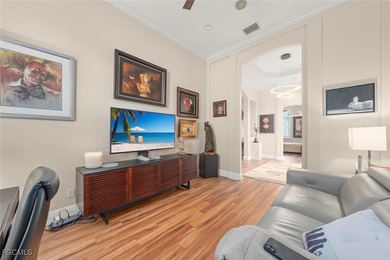 Welcome to this inviting 3-bedroom plus den, 2-bath home located on Fiddlesticks Country Club in Florida - for sale on GolfHomes.com, golf home, golf lot