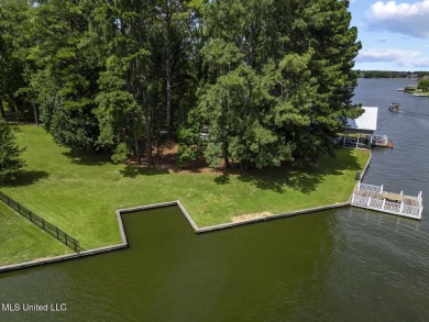 Double Boat Slip, Pier and one of the last LARGE waterfront lots on Lake Caroline Golf Club in Mississippi - for sale on GolfHomes.com, golf home, golf lot
