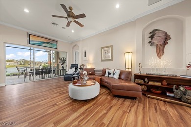 Welcome to this inviting 3-bedroom plus den, 2-bath home located on Fiddlesticks Country Club in Florida - for sale on GolfHomes.com, golf home, golf lot