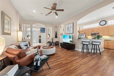 Welcome to this inviting 3-bedroom plus den, 2-bath home located on Fiddlesticks Country Club in Florida - for sale on GolfHomes.com, golf home, golf lot