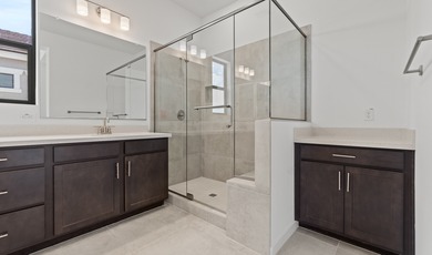 Expansive great room and dining area with optional vaulted on  in Arizona - for sale on GolfHomes.com, golf home, golf lot