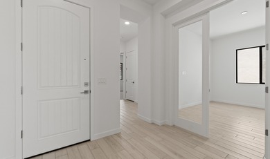 Expansive great room and dining area with optional vaulted on  in Arizona - for sale on GolfHomes.com, golf home, golf lot