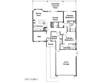 Beautifully maintained 2-BR, 3-BA home is ideally located on a on Oakwood Golf Club  in Arizona - for sale on GolfHomes.com, golf home, golf lot