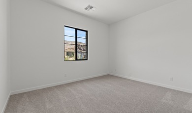 Expansive great room and dining area with optional vaulted on  in Arizona - for sale on GolfHomes.com, golf home, golf lot