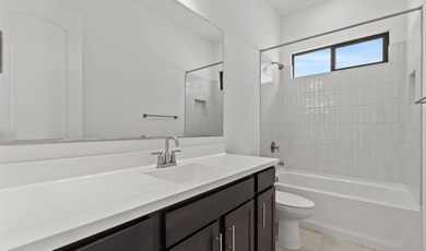 Expansive great room and dining area with optional vaulted on  in Arizona - for sale on GolfHomes.com, golf home, golf lot